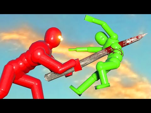 Super Powerful NPC Fights the Boxing AI! (with Active Ragdoll Physics)