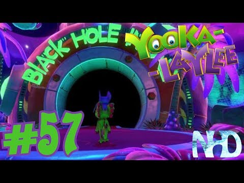 Let's Play Yooka-Laylee (pt57) Galleon Galaxy - Black Hole in One