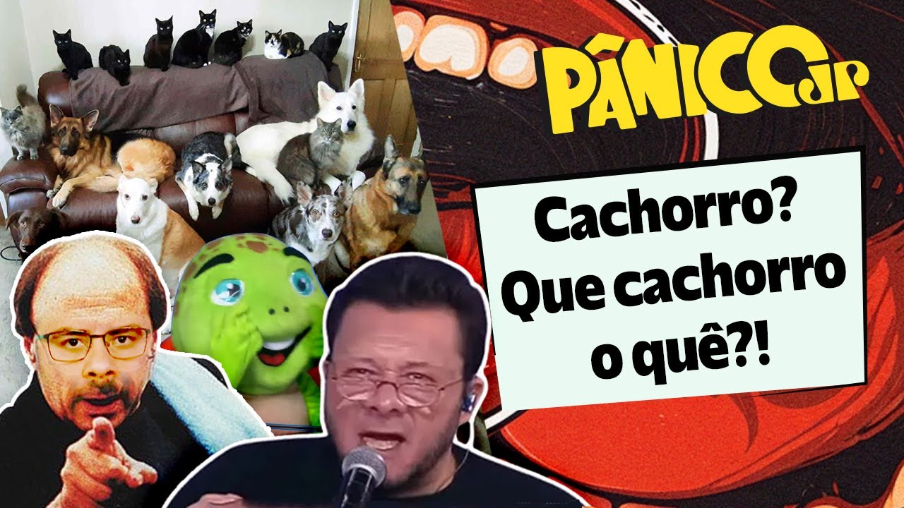 ALBORGHETTI DESCE A MARRETA EM PAI DE PET E PROVA QUE ANIMAL SÓ É BOM QUANDO TÁ FANTASIADO NO PÂNICO