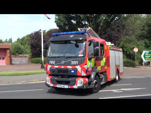 Bolton Central First Pump Turnout - Greater Manchester Fire & Rescue Service