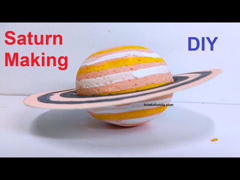 Atomic Structure Model Making 3d DIY for science project howtofunda class 9 class 11