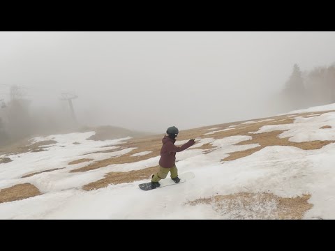 奥志賀高原 雪無さすぎ 2023.4.30 | Okushiga Kogen | Snowboarding | GoPro HERO11 | 4K