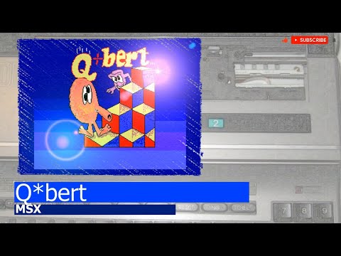 Q*bert (2025, MSX2, Turbo-R, Jelle Roggen)