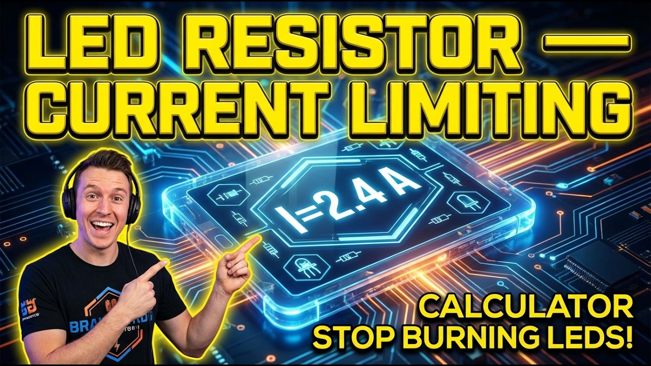 LED Resistor Calculator — Current Limiting