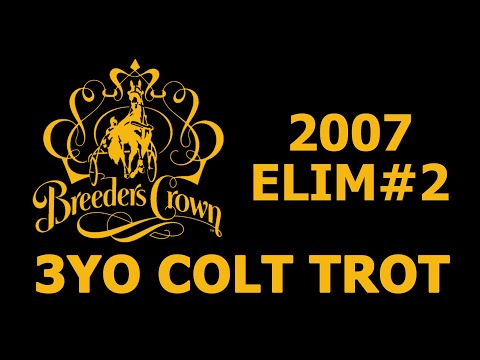2007 Breeders Crown Elim#2 - Flirtin Man - 3YO Colt Trot