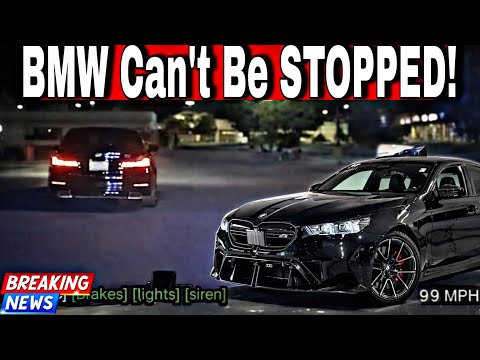 BMW Driver SNAPS and HUMILIATES Police in Wild Chase!