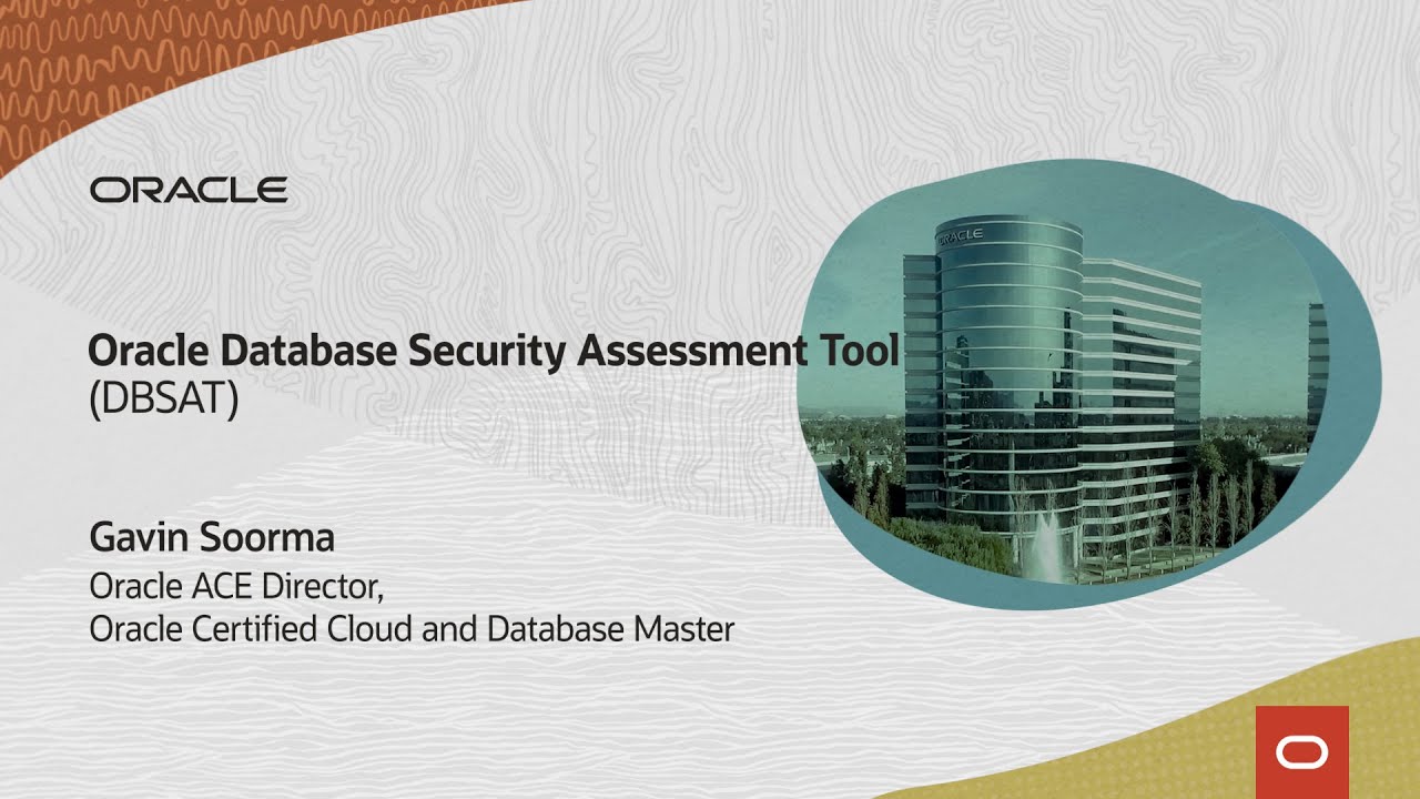 Oracle Database Security Assessment Tool (DBSAT)