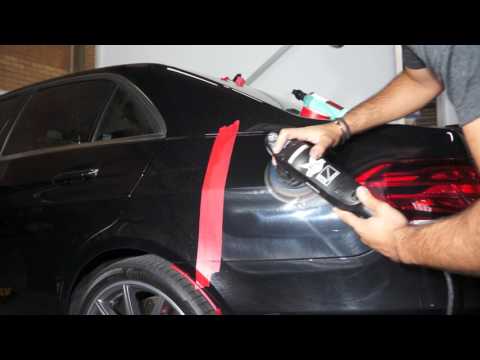 defect removal with shine supply flat top and meguiars microfibre