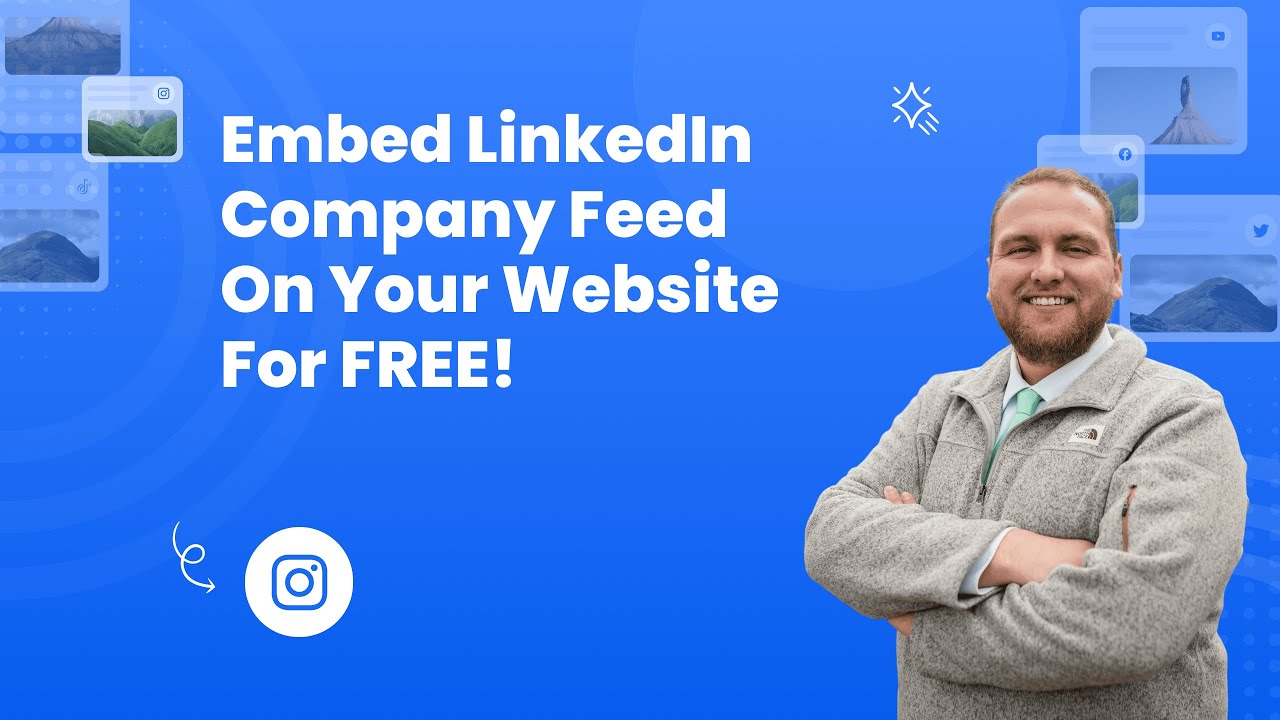 How to embed LinkedIn feed on your website for FREE?