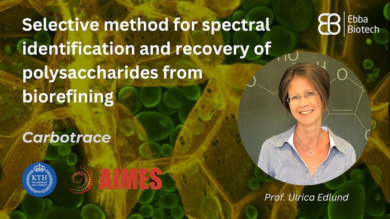 Spectral identification and recovery of polysaccharides from biorefining