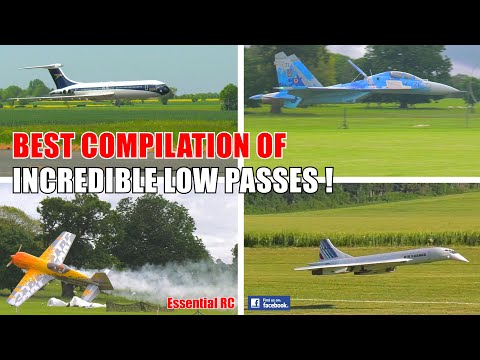 INCREDIBLE and CRAZY RC LOW PASSES ! BEST COMPILATION OF RADIO CONTROL LOW HEIGHT FLYING AIRCRAFT #1
