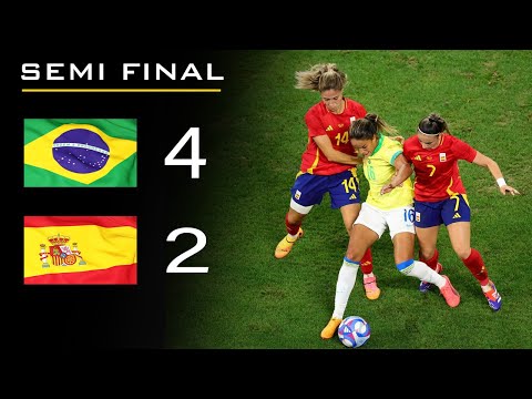 BRAZIL vs SPAIN 💥 COPA CHAMPS DESTROY WORLD CHAMPS IN SEMIFINAL SHOCKER!