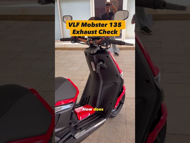 VLF Mobster 135 exhaust check