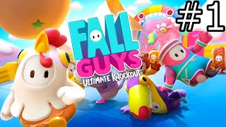 #1【fall guys】りりえの実況プレイ