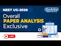 NEET 2026 Paper Analysis Full Exam Review Difficulty Level Expected Cutoff Gurukripa