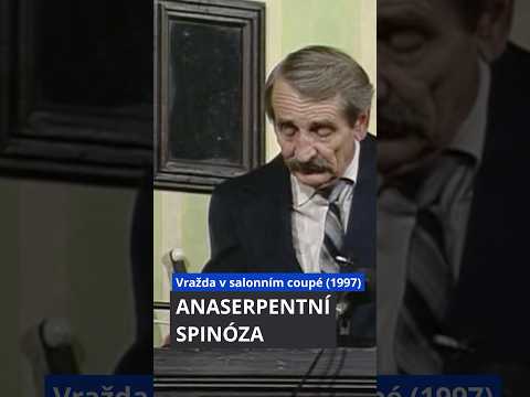 Anaserpentní spinóza - vražda v salonnim coupe #divadlo Járy Cimrmana #djc