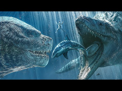 Godzilla vs Megalodon vs Mosasaurus Battles by Dazzling Divine