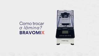 Como trocar a lâmina do copo Bravomix Freecook