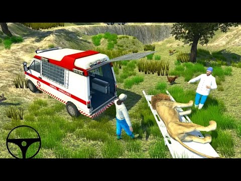 Forest Ambulance Rescue Animal Simulator || Mr.Eub Gameplay