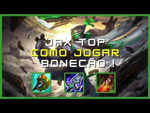 COMO JOGAR DE JAX TOP [BONECÃO] | [CONTRA UM SINGED FUJÃO] | League of Legends