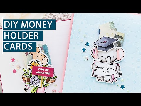 How to Make Money Holder Cards (for Graduation & More) - Easy Handmade Cards