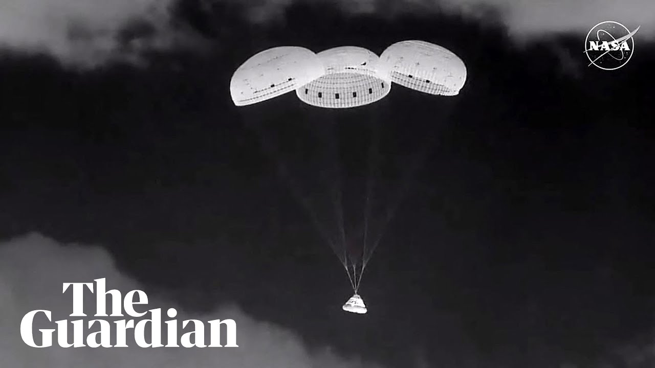 Boeing’s Starliner spacecraft lands on Earth without its crew