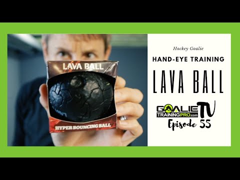 Lava Ball for Hand-Eye | Hockey Goalie Training | GTP TV Ep 55