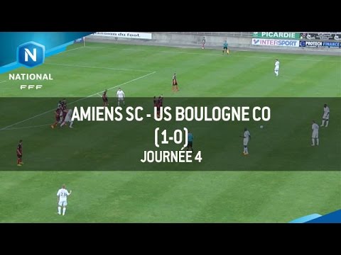 J4 : Amiens SC - US Boulogne CO (1-0), le résumé