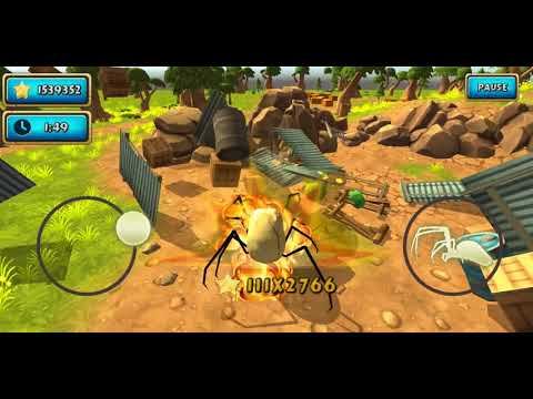 Spider Simulator: Amazing City Android Gameplay #27