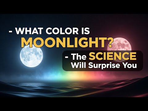 What Color Is Moonlight? The Surprising Science Behind Its Changing Hues!