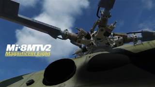 DCS 2.5: Mi8-MTV2 Oilfield Campaign Mission 6 (cinematic)