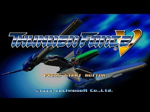 Thunder Force V | SEGA SATURN | HD | MEDNAFEN EMULATOR