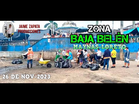 BELÉN ZONA BAJA-Maynas-Loreto-Perú. 26 de noviembre del 2023