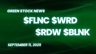 Fluence Energy ($FLNC) | WeRide ($WRD) | Redwire ($RDW) | Blink Charging ($BLNK)
