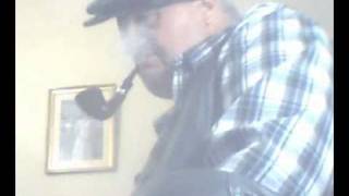 Stanwell Hexagon, Pipe, Smoker, with Scotland Shirt, Leather Clothe; and Tango: " Gitana rusa ".