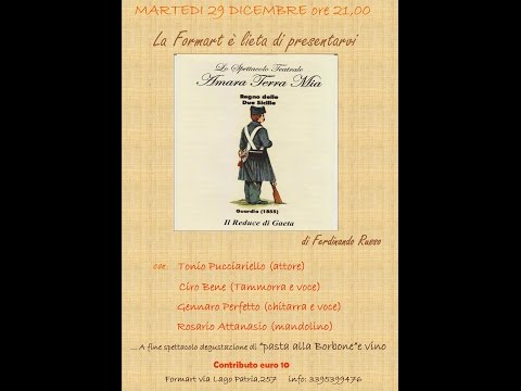 Nudibranko Event TV - Amara Terra Mia di Ferdinando Russo