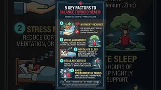 🦋 5 Key Factors to Balance Thyroid Health