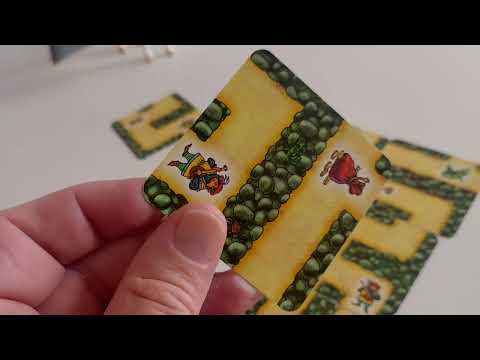 Schnelle Anleitung für das Labyrinth Kartenspiel