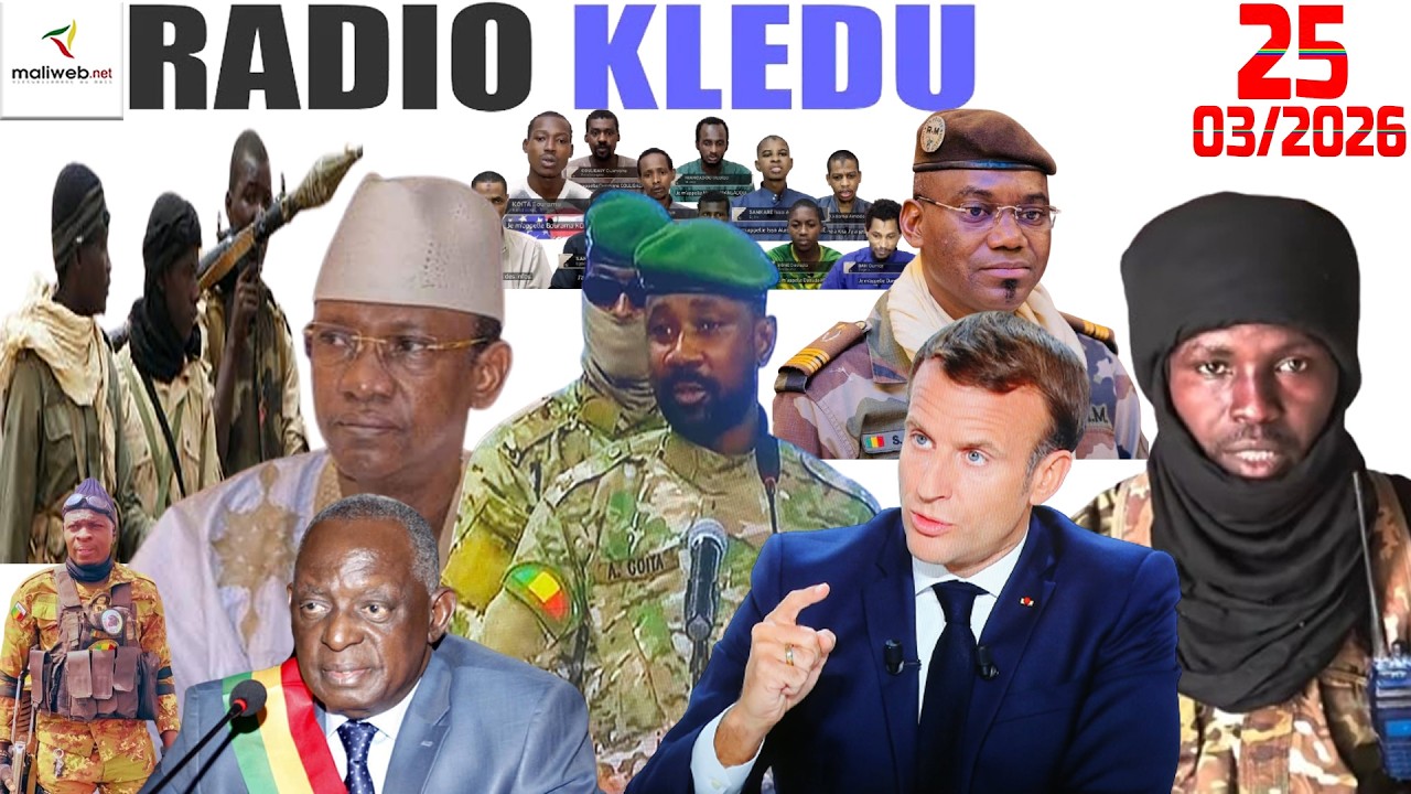 La Revue de Presse de la RADIO KLEDU du 25 Mars 2026