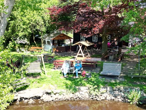 E-Bike-Tour Worpswede, Teufelsmoor, Neu Helgoland, Torfkahnfahrt auf der Hamme