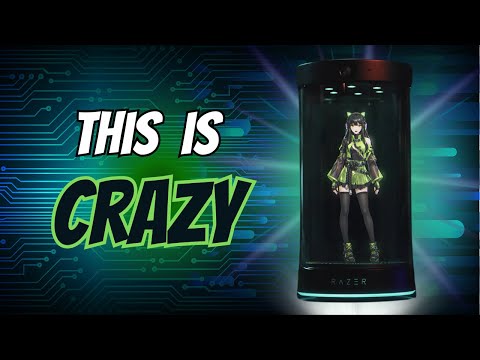 Razer's A.I. Hologram Girlfriend/Waifu For Gamers - Project Ava