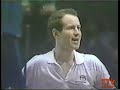 Bad Boy John McEnroe 🔥 Screaming Temper Tantrums at Chair Umpire, Jay Snyder