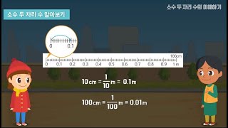 4학년  2학기 소수 두 자리 수의 이해하기