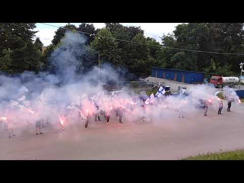 Mobilizacja piłkarzy Unii Tarnów przed wyjazdem do Krakowa - 12.07.2020