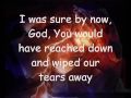 Praise you in this storm with lyrics - Casting Crowns