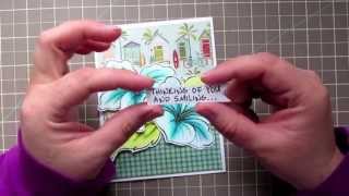 Thinking Of You And Smiling Card