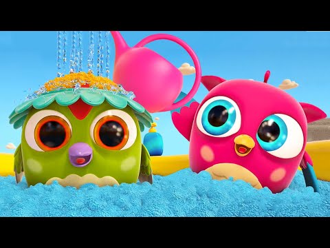 Hop Hop die Eule. Zeichentrickfilme für Kleinkinder. Kompilation aus 4 Folgen