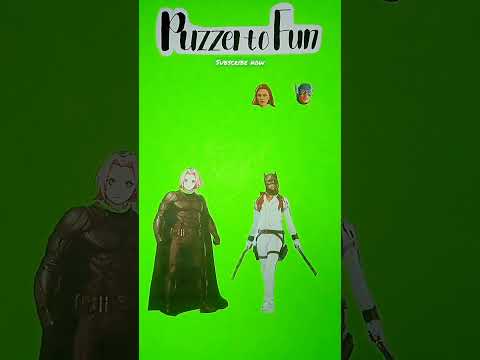 batman🦇vs🥰black widow 😄puzzle 😉wrong head change#shorts