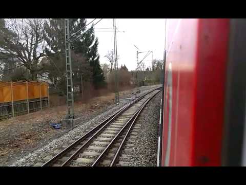 S-Bahn München Führerstandsmitfahrt S20