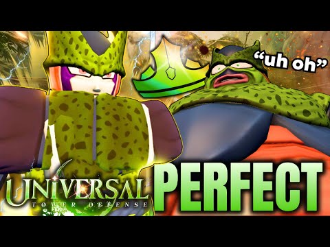The PERFECT UNIT | Obtaining CELL in Universal Tower Defense